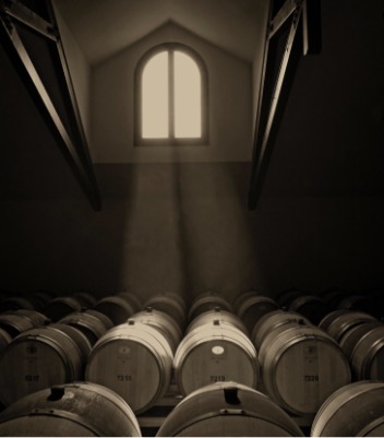 Groth Vineyards and Winery - Experience - Barrels in cellar