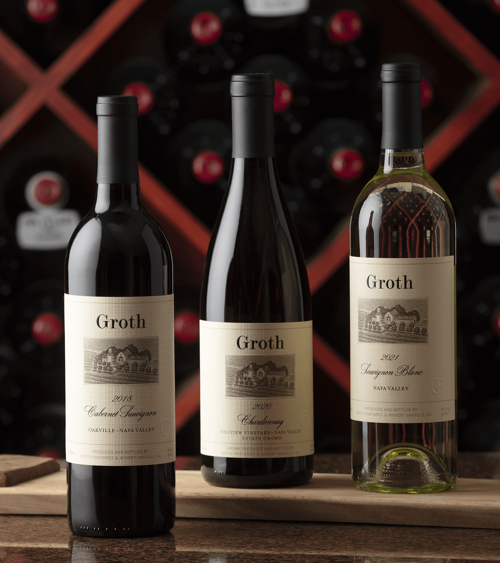 Savor Groth at Home: Set of 4 Wines + Virtual Tasting