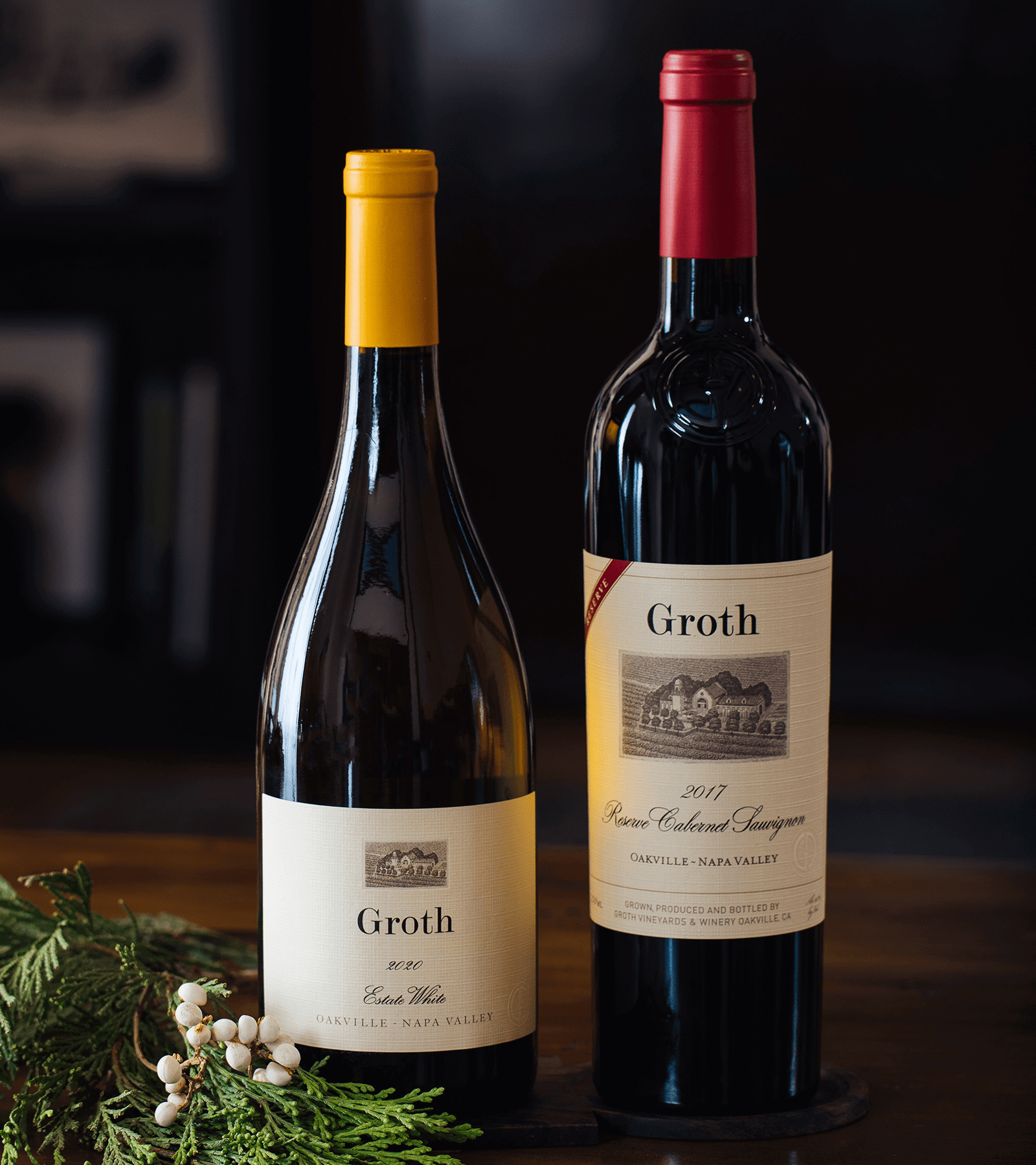 Rooted in Oakville: 2017 Reserve Cabernet & 2020 Estate White