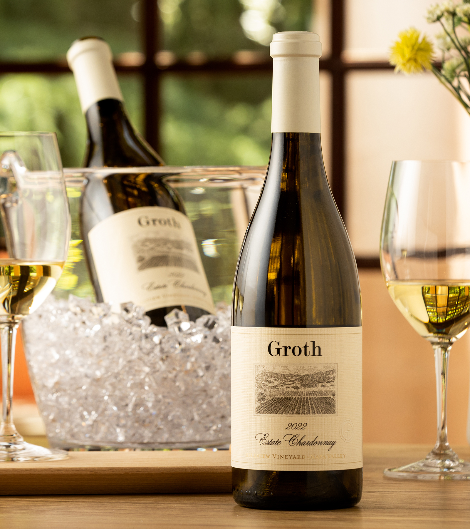 2022 Estate Chardonnay - Groth Vineyards & Winery